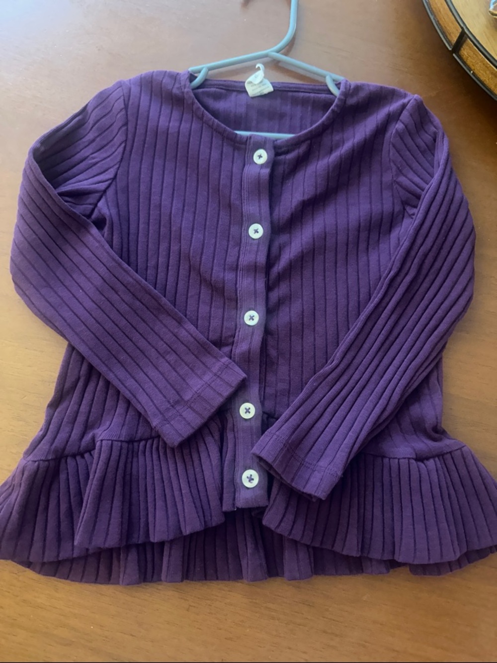 Kate Quinn Peplum Cardigan